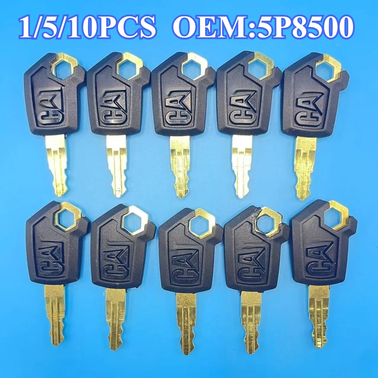 

1/5/10 шт. для ключей экскаватора 5P8500 305.5 306 312 320d 330 336 345 новый стартовый крюк замок ключ экскаватора