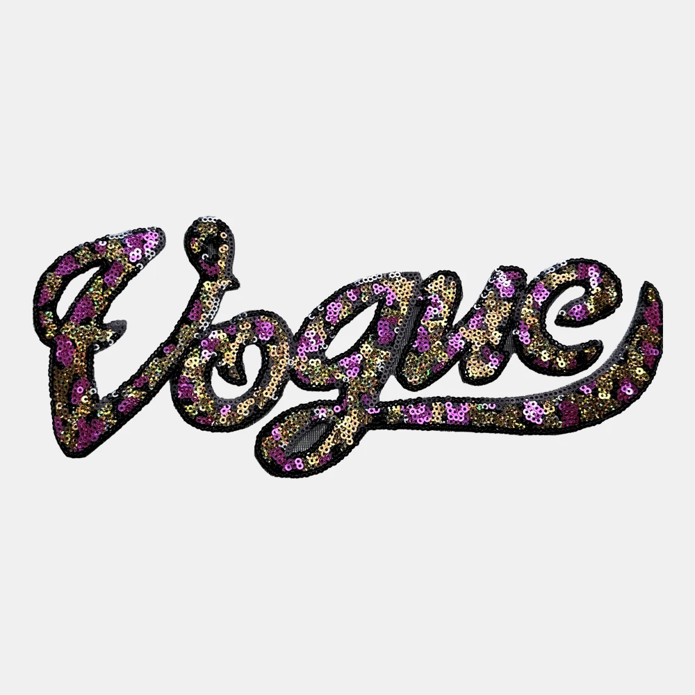 

1 шт., 28,5*11 см, нашивка с буквами и блестками, модная блестящая нашивка для одежды, украшения «сделай сам», аксессуары, клей для спины