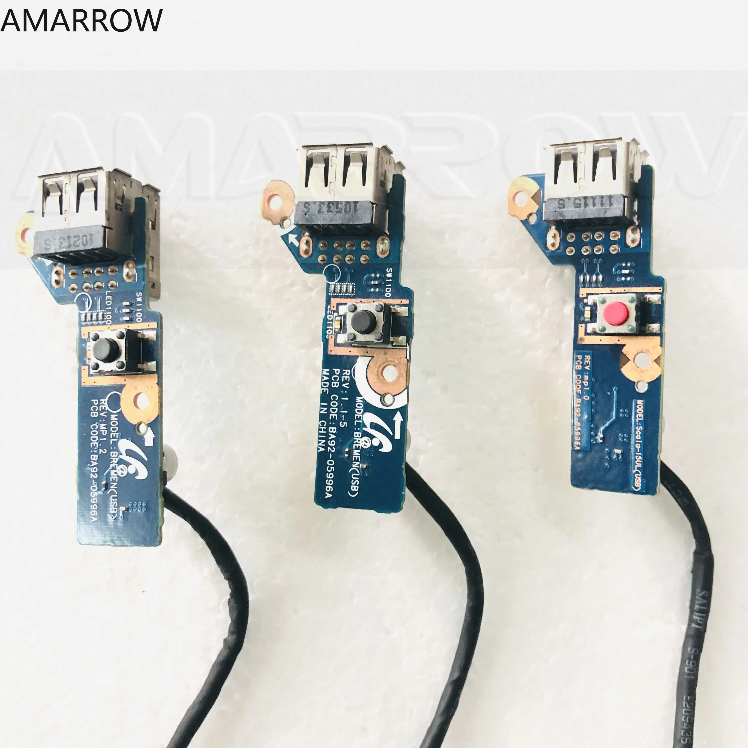 Original Laptop Power Button Switch USb Board for Samsung R530 R540 R580 R730 R780 RV510 BA92-05996A