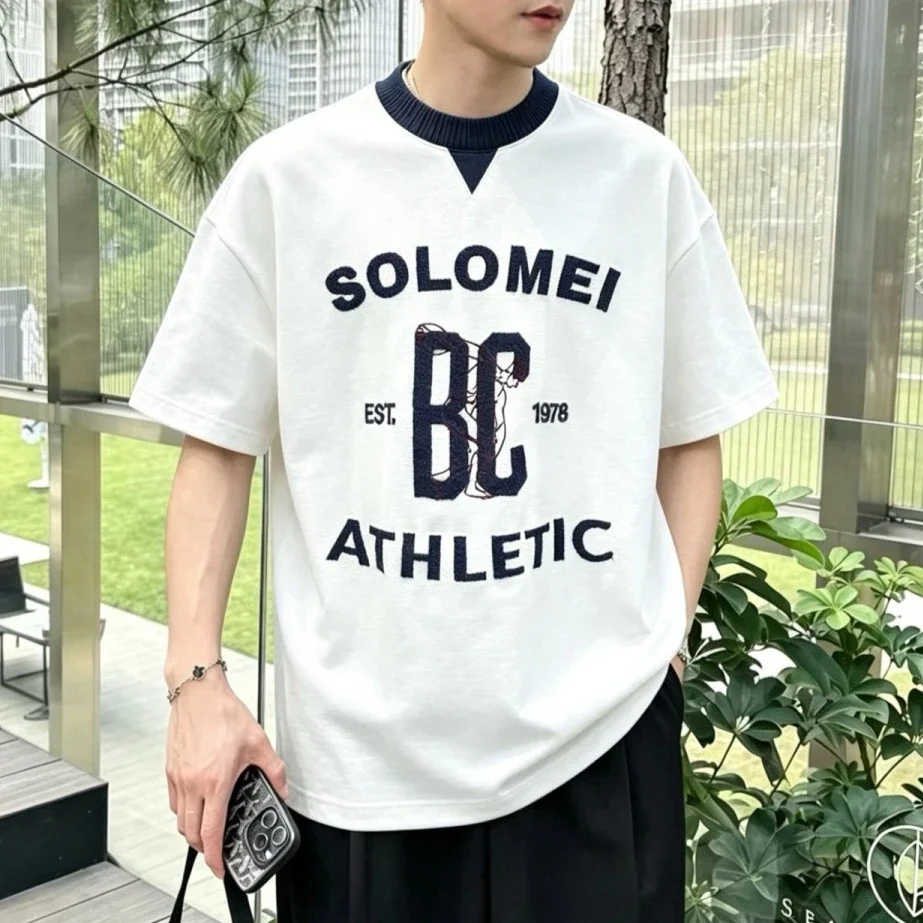 BC2026 spring and summer new comfortable men's short-sleeved T-shirt