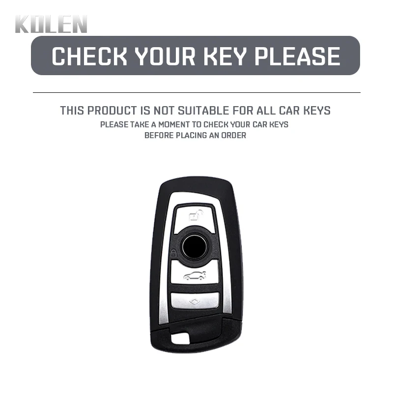 ABS ألياف الكربون نمط سيارة مفتاح القضية غطاء لسيارات BMW 1 3 5 7 سلسلة X1 X3 X4 X5 F10 F15 F16 F20 F30 F18 F25 M3 M4 اكسسوارات فوب