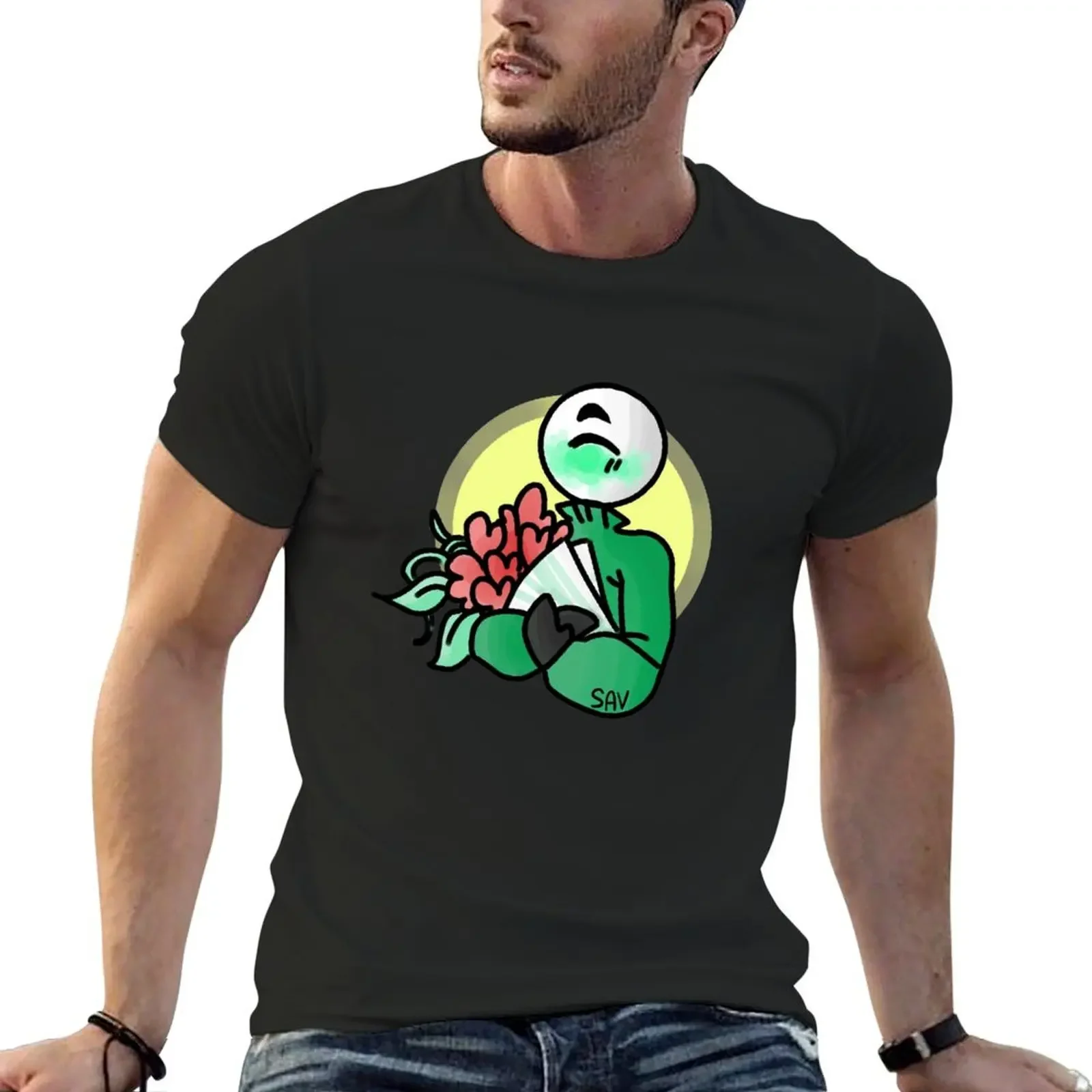 Allen - Flowers T-Shirt vintage t shirts graphic tee shirt shirts graphic mens t shirt