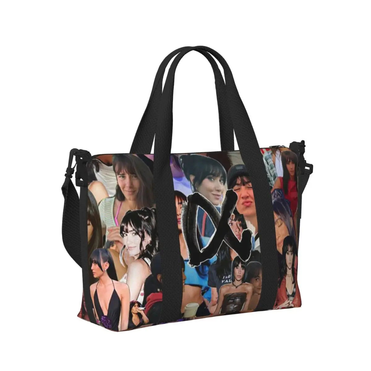 

Beauty Aitana Spanish Singer Beach Travel Bag Large Capacity Tote Bags for Gym Yoga Women Shopping Duffle Shoulder Bag