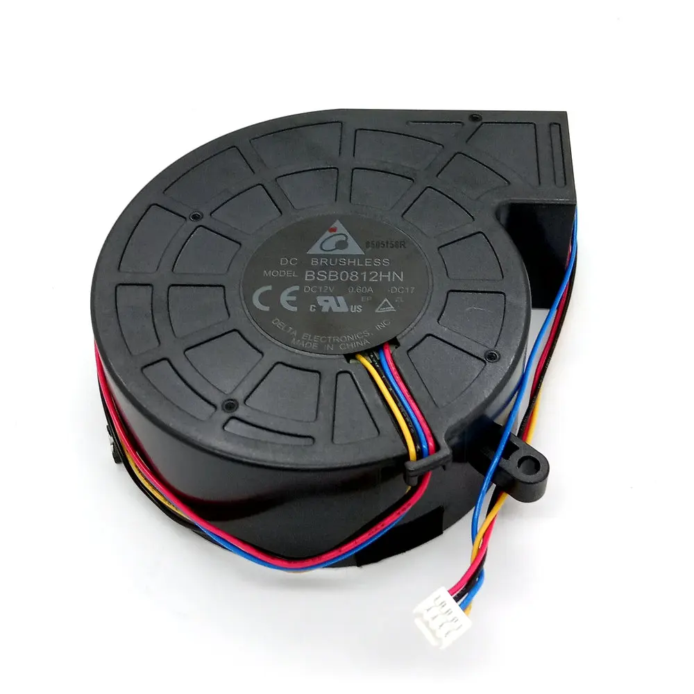 New Original BSB0812HN CD17 DC12V 0.60A 80*25MM 4Lines 4Pin Projector cooling fan blower