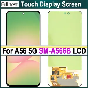 Bilashmart High quality 6.7 AMOLED Display Samsung A56 5G SM A566V SM A566B SM A566E LCD Display Touch Screen Assembly Repair Parts