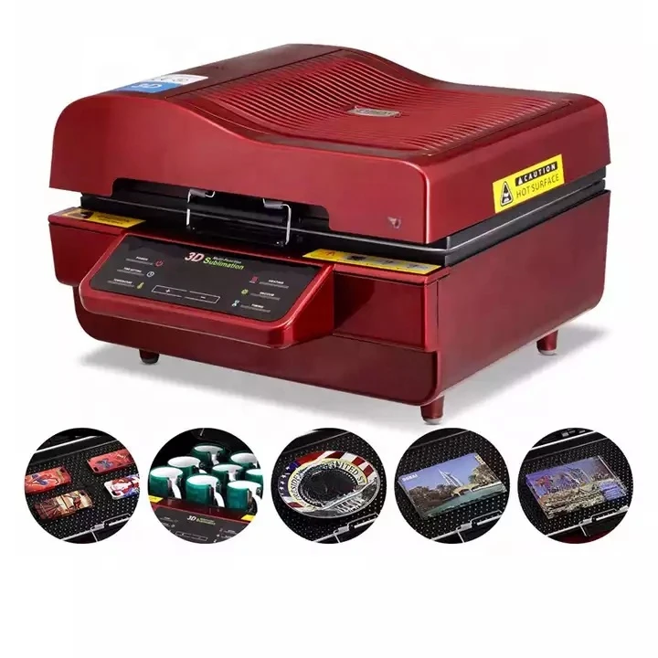 forKM 3D Vacuum Heat Press Machine 110v/220v High Quality Sublimation Heat Transfer Press New Electric Engine Heat Press 3D