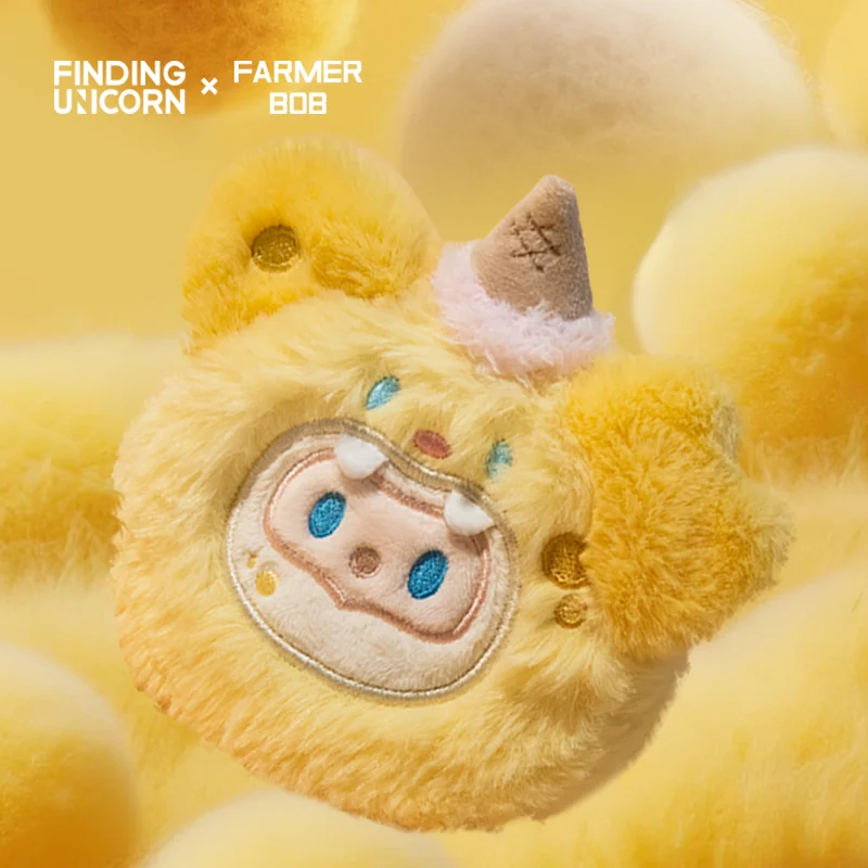 

Новый оригинальный поиск единорога фермер Боб пушистый чехол для наушников серии модная глухая коробка подвеска украшение игрушка плюшевый брелок куклы