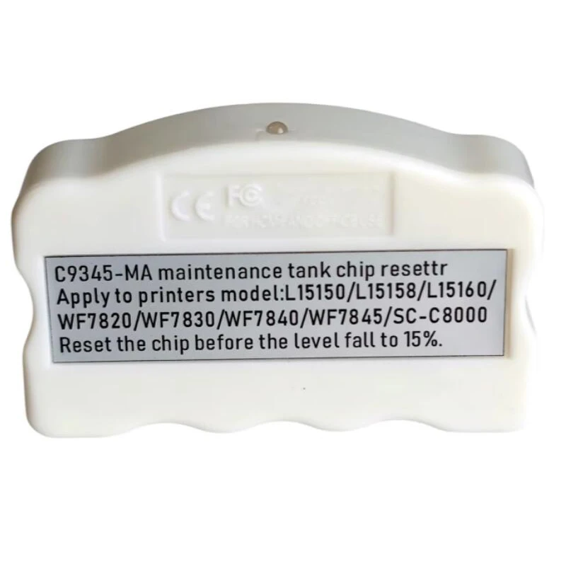 C9345 Maintenance TanK Chip for Epson Pro ET-5800 16600 L15150 15160 WF7820 ST-C8000 L8168 L8188 Maintenance Tank  Chip Resetter