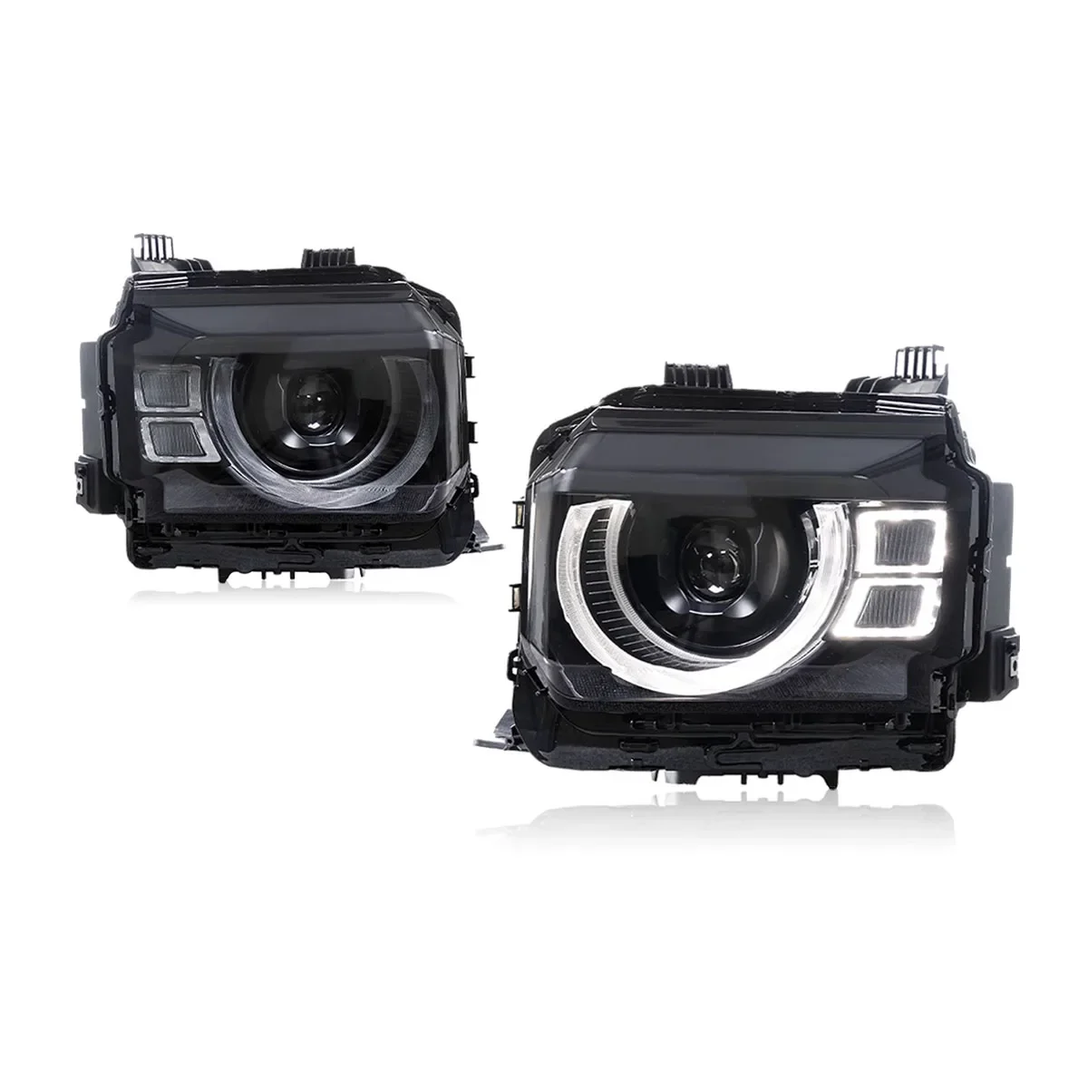 نوع أضواء السيارة ل Jetour Traveler T2 المصباح 2023-2025 LED Projetor رئيس مصباح النهار تشغيل ضوء اكسسوارات السيارات
