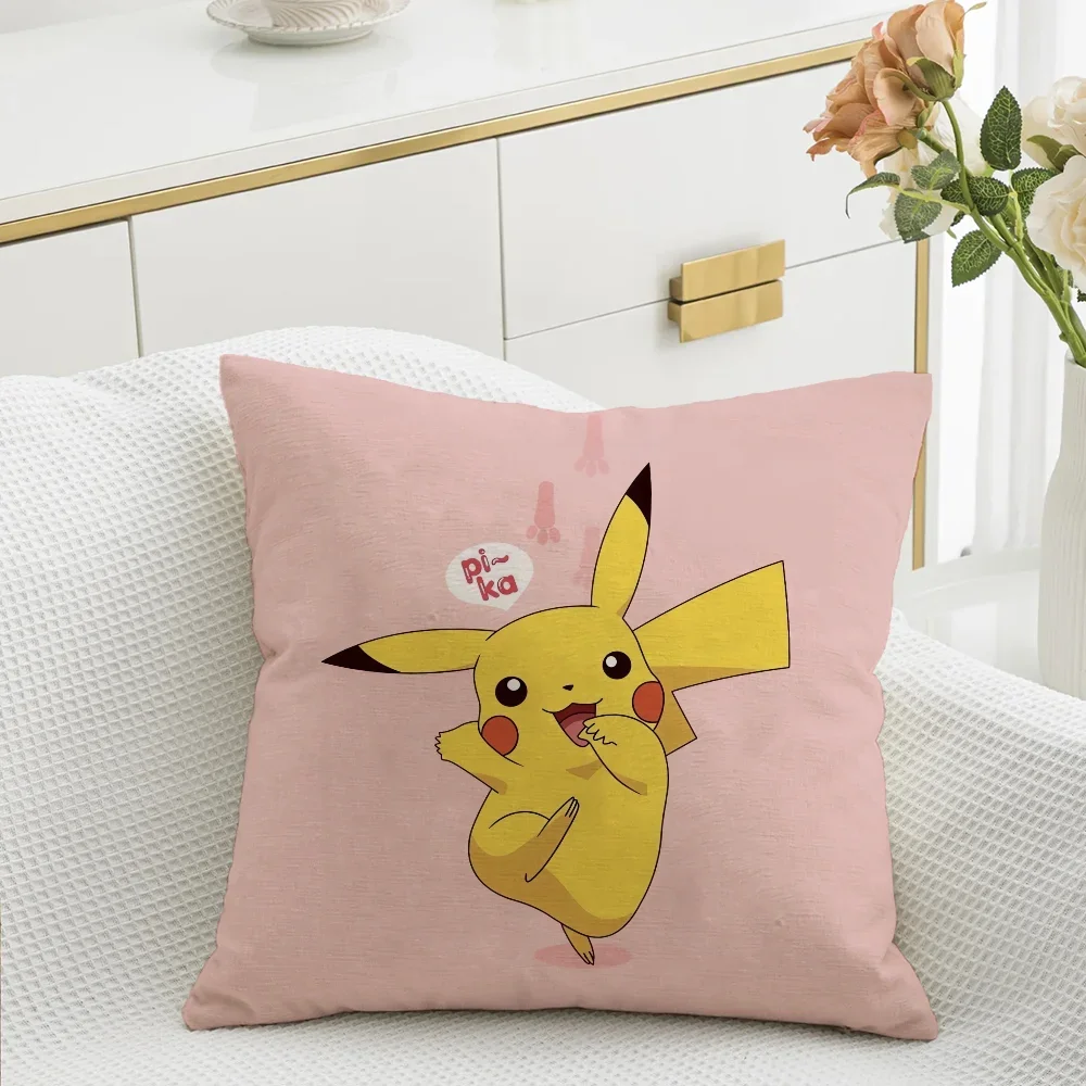 Pokemon Home Decoration Cushion Covers Living Room Ornamental Pillow Cases Decorative Cushions Cover Sleeping Pillows Sofa