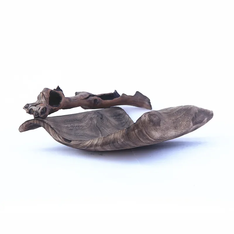 for Handmade Wooden Craft Tray Pendulum Snack Fruit Plate Homestay Home Desktop Ornament Solid Wood