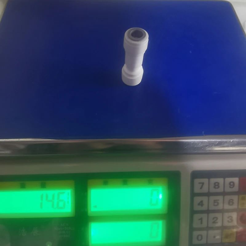 Check Valve Water Purifier Accessories 1/4" 3/8" OD Quick Push In To Connect Water Tube Fitting For RO Reverse Osmosis Filter