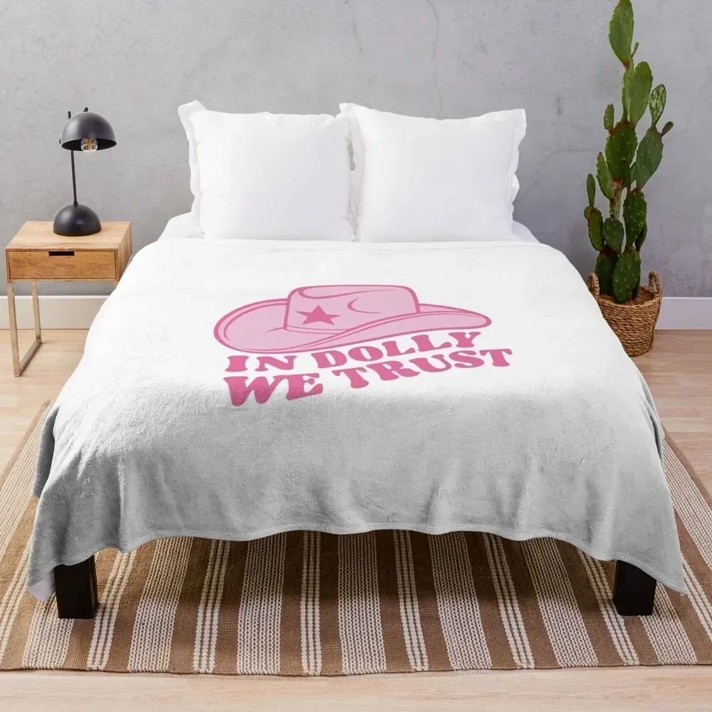 

Dolly Parton Music Hat Throw Blanket Modern Design Soft Blanket for Home Decor