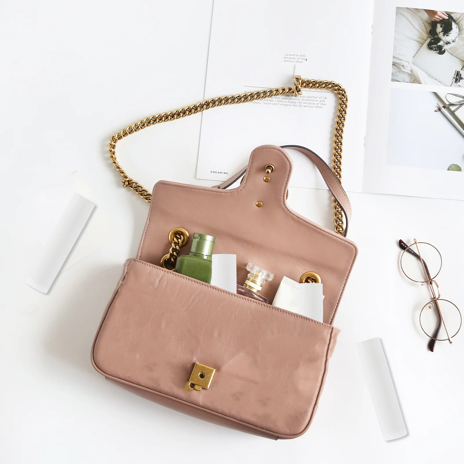 

50Pcs Portable Empty Lipstick Tubes Plastic DIY Lip Balm Containers Long-Lasting Lip Gloss Holders Lipstick Tube