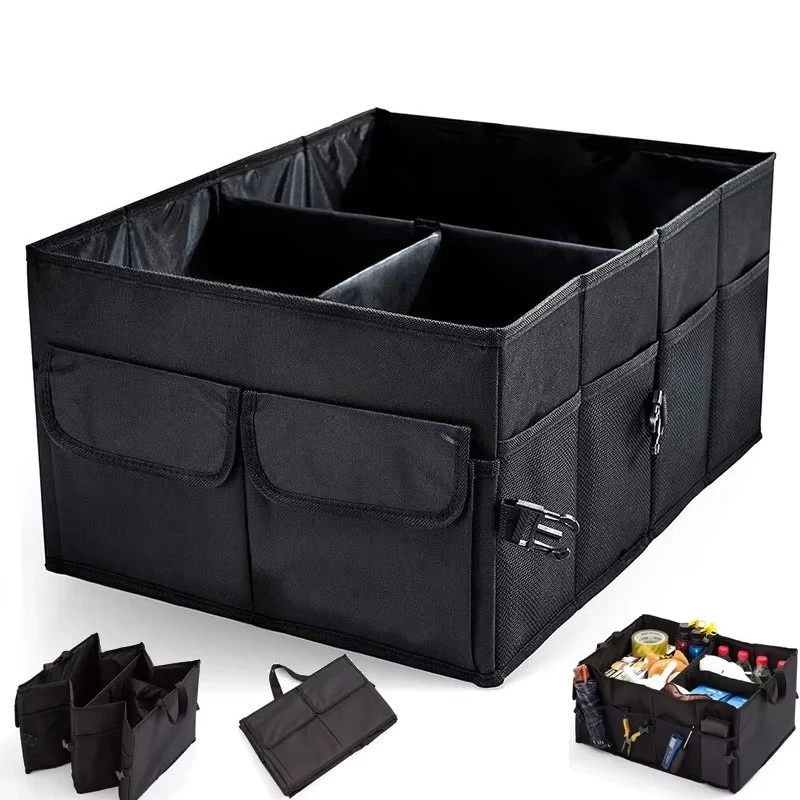

Big Capacity Car Storage Box Car Trunk Organizer Eco-Friendly Super Durable Collapsible Cargo Storage Tool Auto Trucks Trunk Box