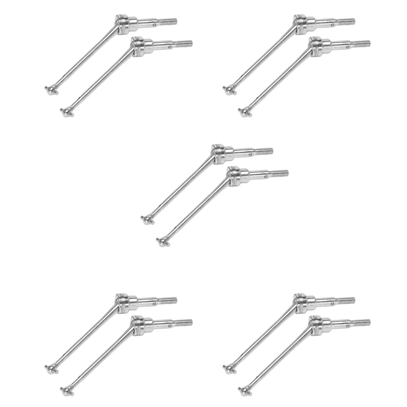 

Экологически чистый-10 шт. металлический передний приводной вал CVD 0090 для Wltoys 12428 12423 1/12 RC автомобиль на гусеничном ходу, детали для обновления грузовика с коротким ходом