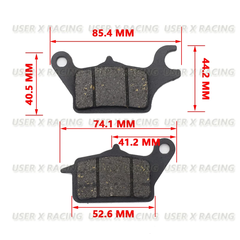 USER-X Universal motorcycle disc brake pad Brakes Front Rear Disc Brake Pads block Shoes scooter VICTORIA blade rg125 honda 145
