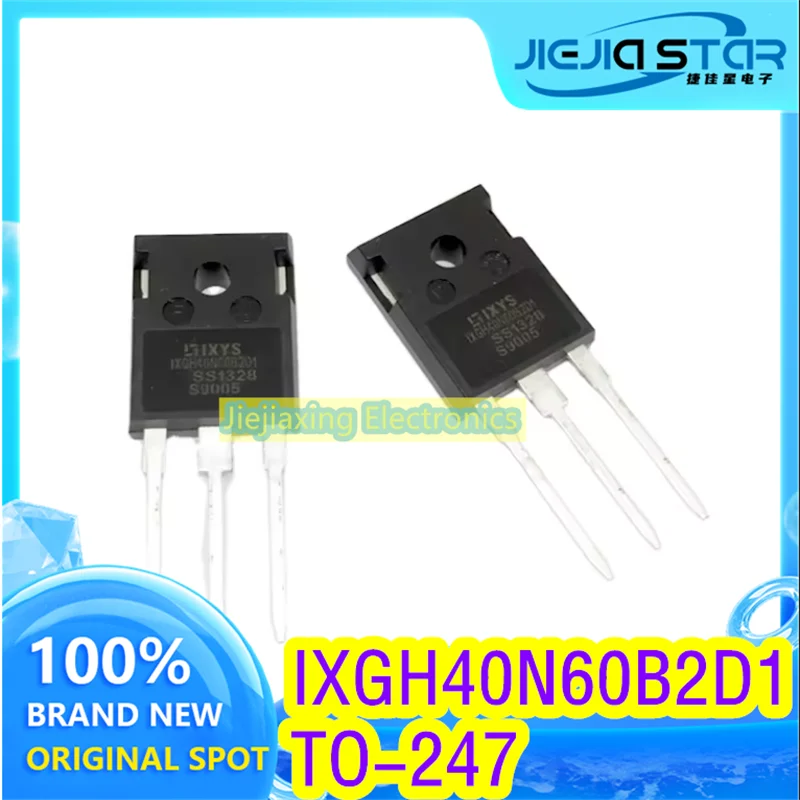 

(5/10pieces) IXGH40N60B2D1 IXGH40N60B2 IXGH40N60 TO-247 IGBT power tube 600V 40A 100% brand new and original Electronics