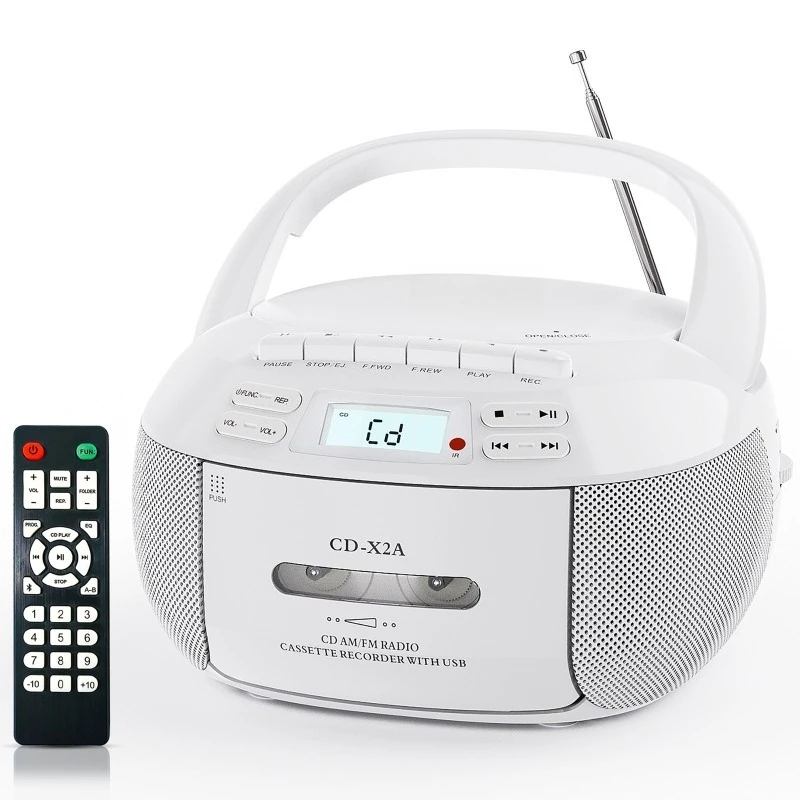 Multi-function CD player, stereo player, Bluetooth speaker