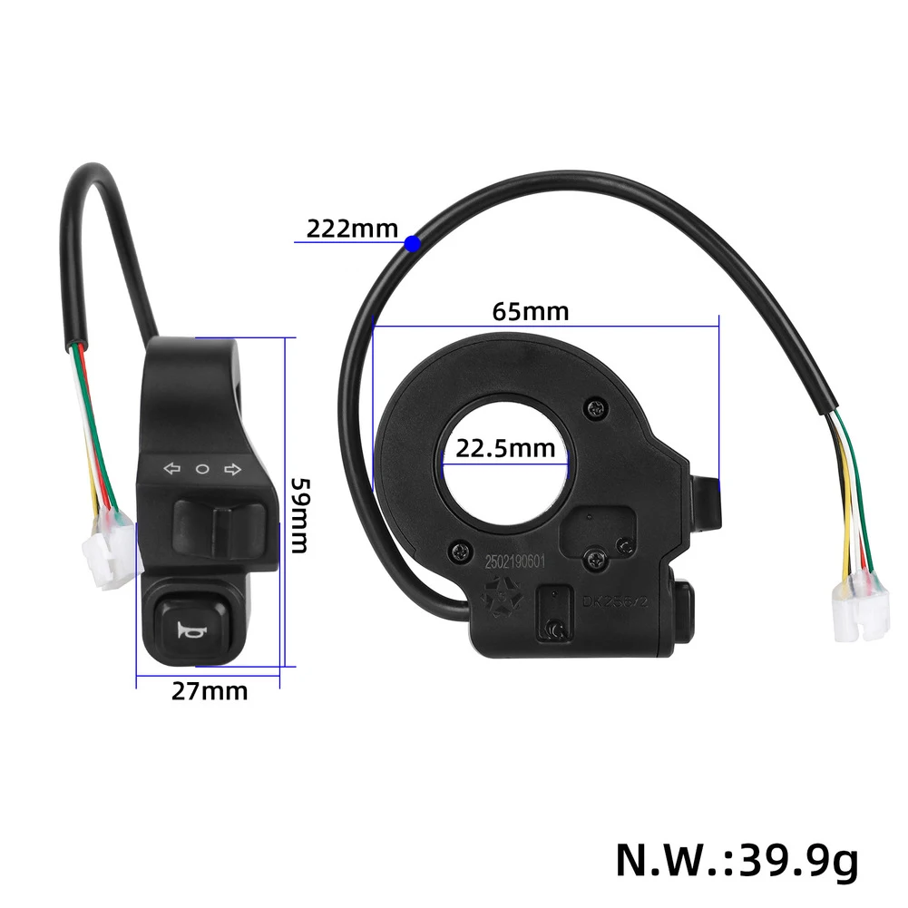 

Удобный сигнал и поворотный переключатель 2-в-1 — разработанный для электрических скутеров Kukirin G3 и G4, универсальный указатель поворота и звуковой сигнал
