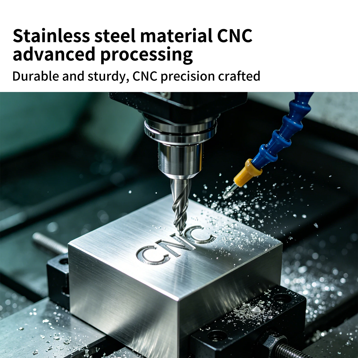 Edelstahl CNC 1/4"-20 Doppel-Außengewinde-Adapter Sechskantschraube 1/4 auf M6 M8 M10 3/8 für Kamera-Stativ, Handy, Action-Kamera – Detail 7