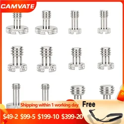 CAMVATE Camera Slotted Screw Set 1/4