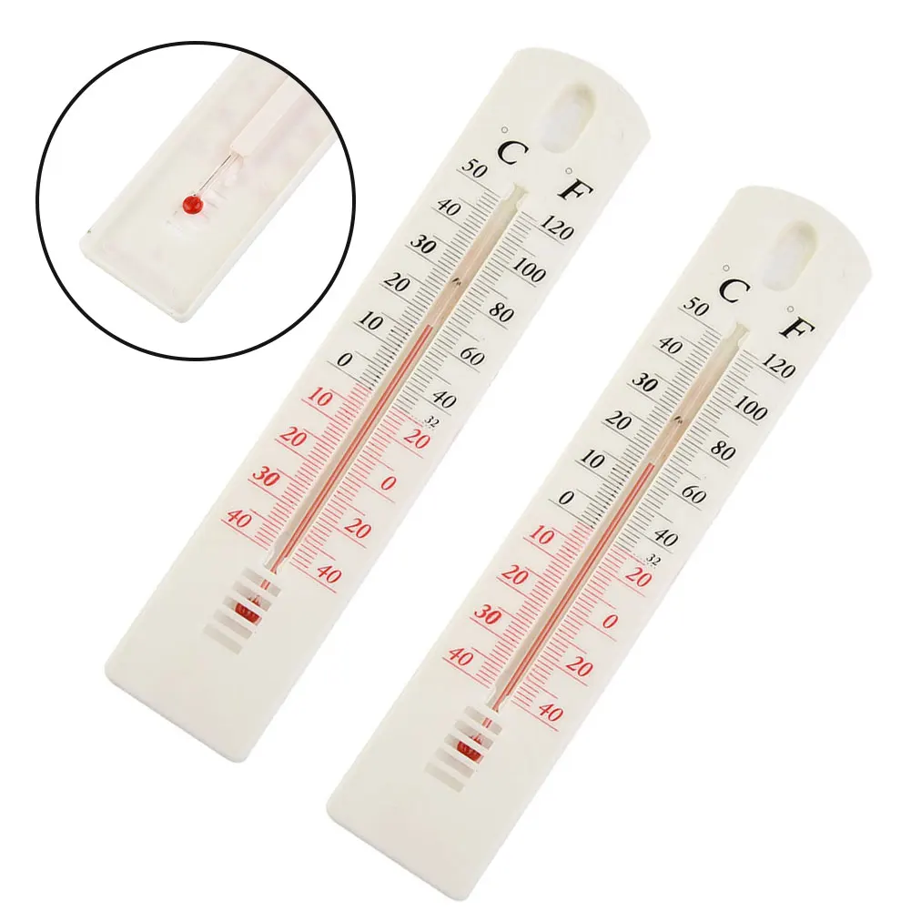 4/2PCS Garden Temperature  Wall Hanging Thermometer For Indoor Outdoor Home Garden Greenhouse Planting Humidity Meter Temperatur