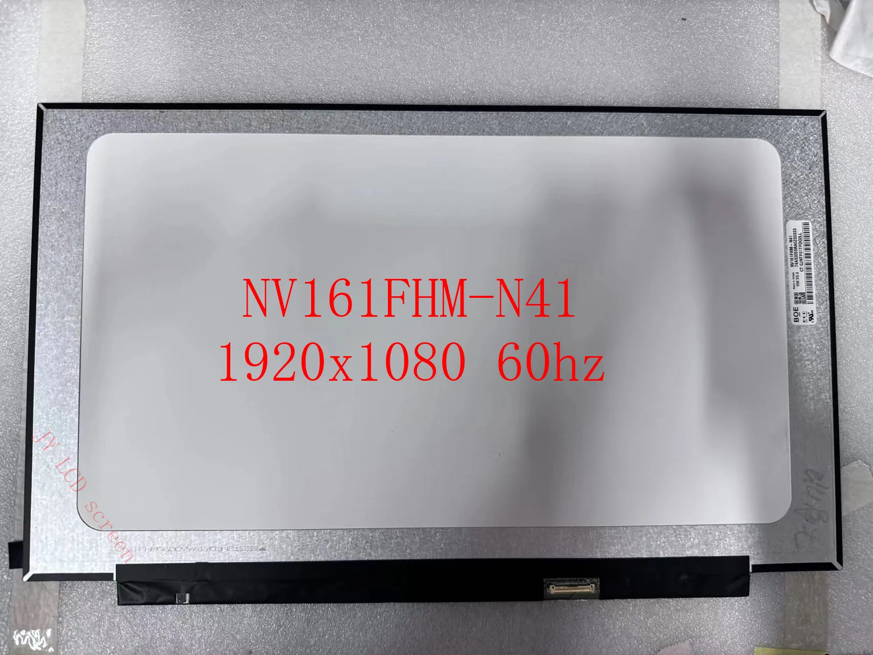 

NV161FHM-N41 NV161FHM N41 16.1 inch FHD 1920x1080 EDP 30pins IPS Laptop Display LCD Screen Slim Panel 60hz