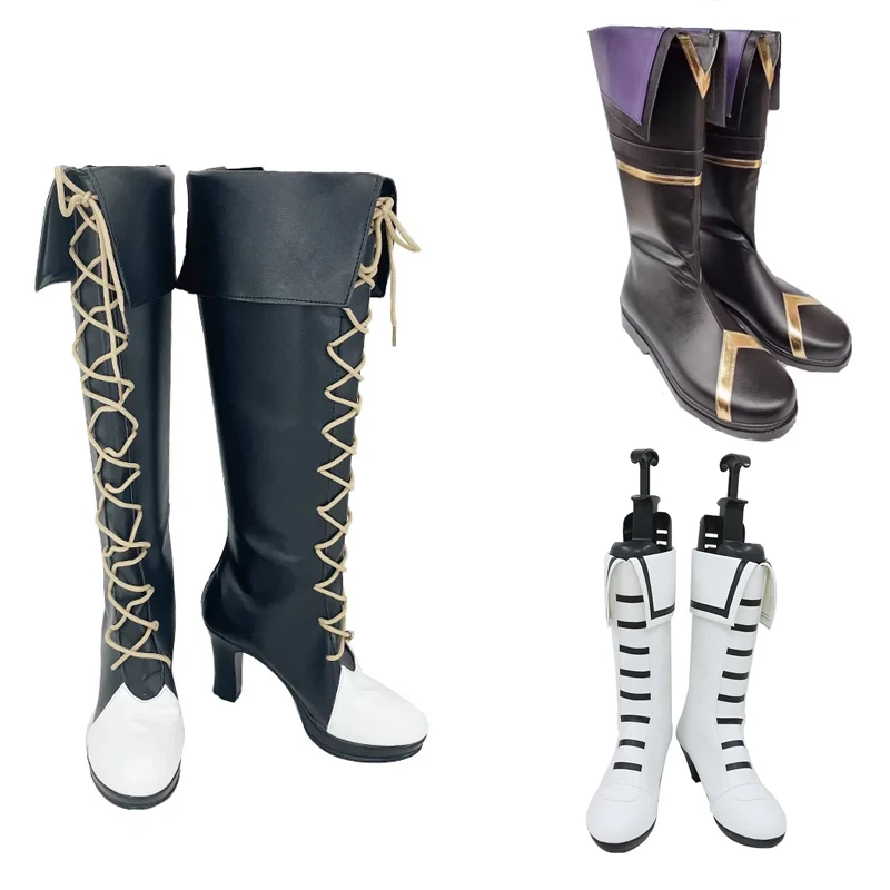 De Eminentie Claire Kageno Sherry Cosplay Schoenen Cid Kageno Beta Delta Laarzen Vrouwen Mannen Custom Made