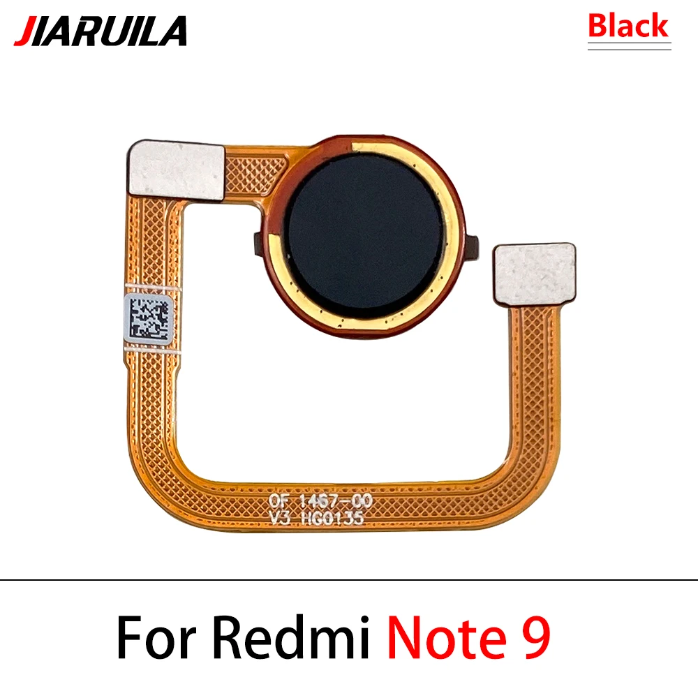Cable flexible de huellas dactilares para Xiaomi Redmi Note 9S / 9 Pro pieza de repuesto del sensor de identificación táctil (modelo: FPC BM47)