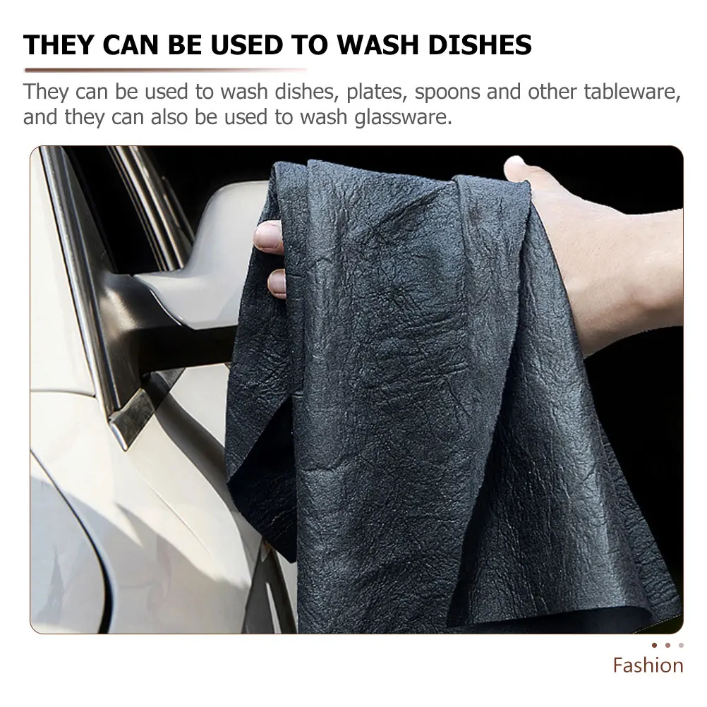 

10pcs Kitchen Dishcloth Reusable Dish Super Absorbent Lightweight Cleaning Towels For Household Water Absorption Cloths