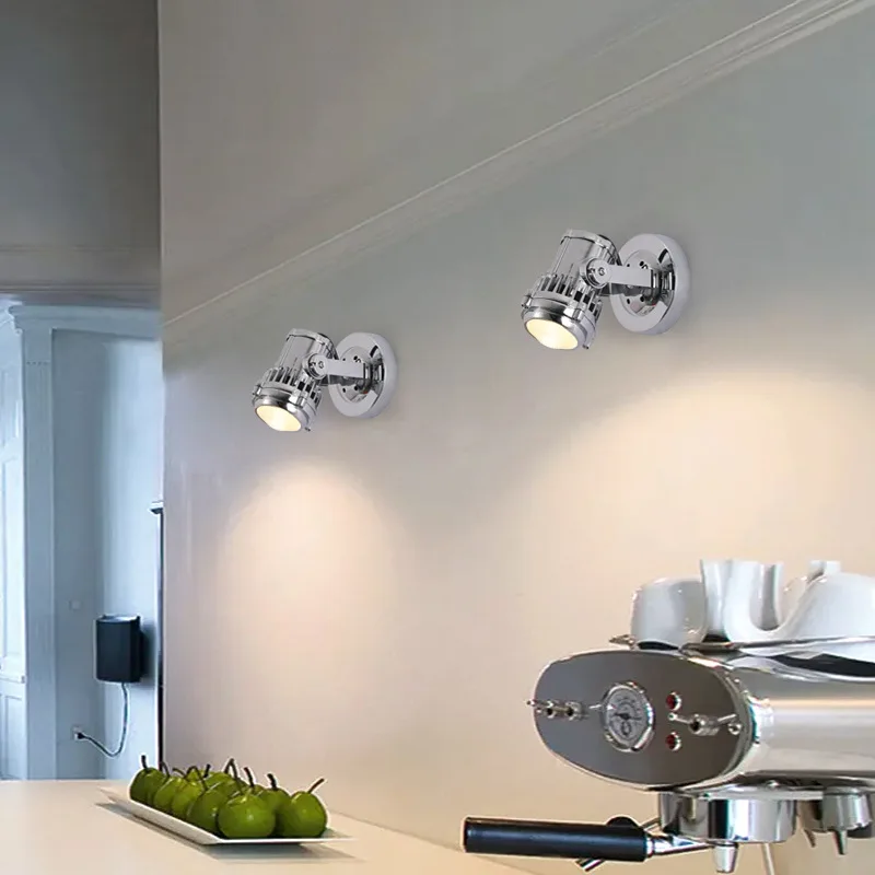 Industrial Corridor Wall Lamp LED Loft Cafe Shop Bar Restaurant Hotel Bedside Retro Sconces Rocker Adjustable Folding Wall Light