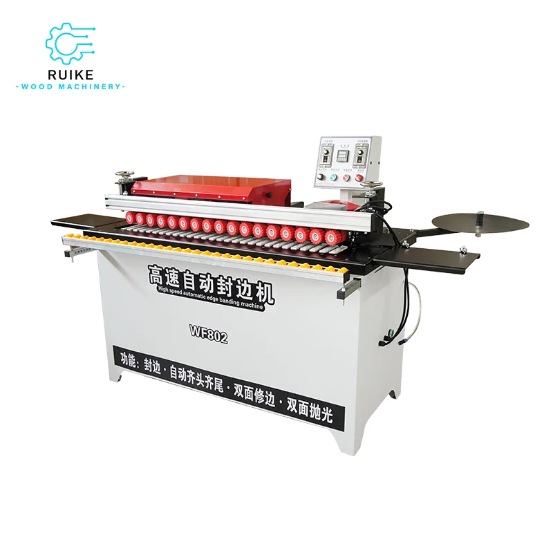 

Popular Hot sell Wanjia 802 High Speed Automatic Edge Banding Machine Electric Edge Sealing Machine High Speed Automatic Edge Ba