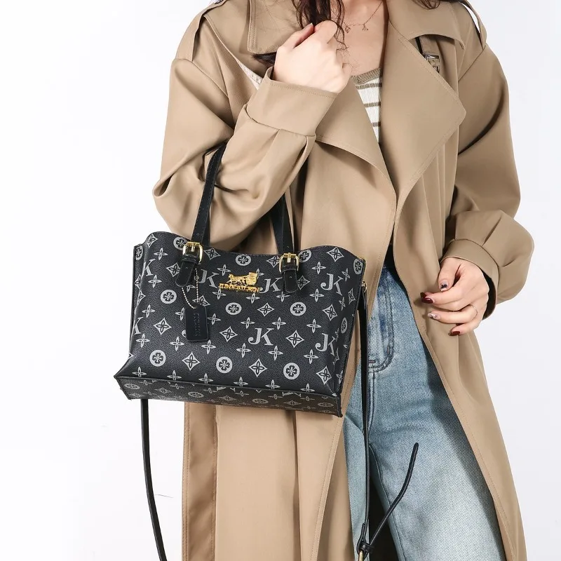 

Высококачественная кожаная сумка через плечо для женщин люксового бренда - женские сумки через плечо, классические элегантные сумки