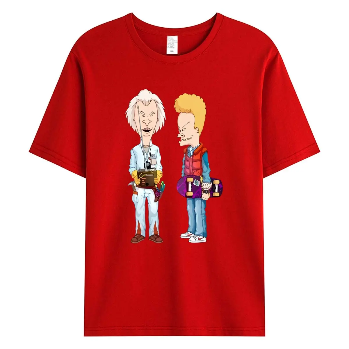 Divertente Beavis e Butthead Beavis & Butthead Print t-shirt Tshirt per uomo e donna uomo Plain Crazy Tees Top t-shirt stampa