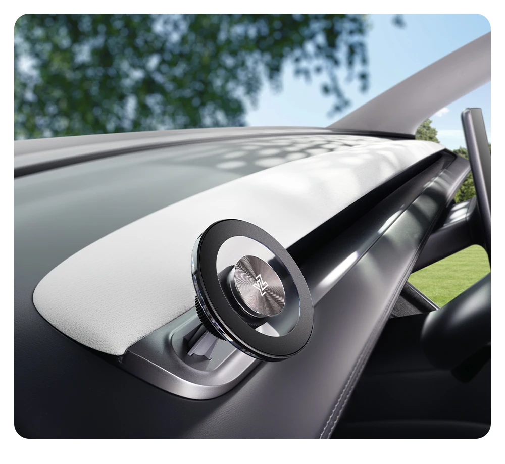 YZ Für Tesla Model 3 Y YL Highland Juniper 2024-2026 Magnetische 360-Grad-Handyhalterung für Lüftungsschlitze, Rutschfest, für iPhone 17 16 MagSafe – Detail 17