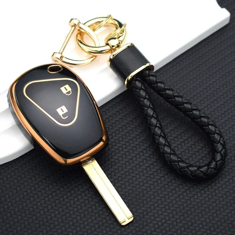 2/3 زر بولي TPU سيارة البعيد قذيفة فوب حامل لرينو كليو ترافيك توينغو كانجو ماستر مودوس داسيا داستر سانديرو مفتاح غطاء