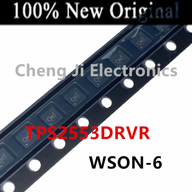 10PCS/Lot  TPS2553DRVR  CHT 、TPS2552DRVR  CHR 、TPS2553DRVR-1  CJZ 、TPS2552DRVR-1  CHY  New power distribution switch chip