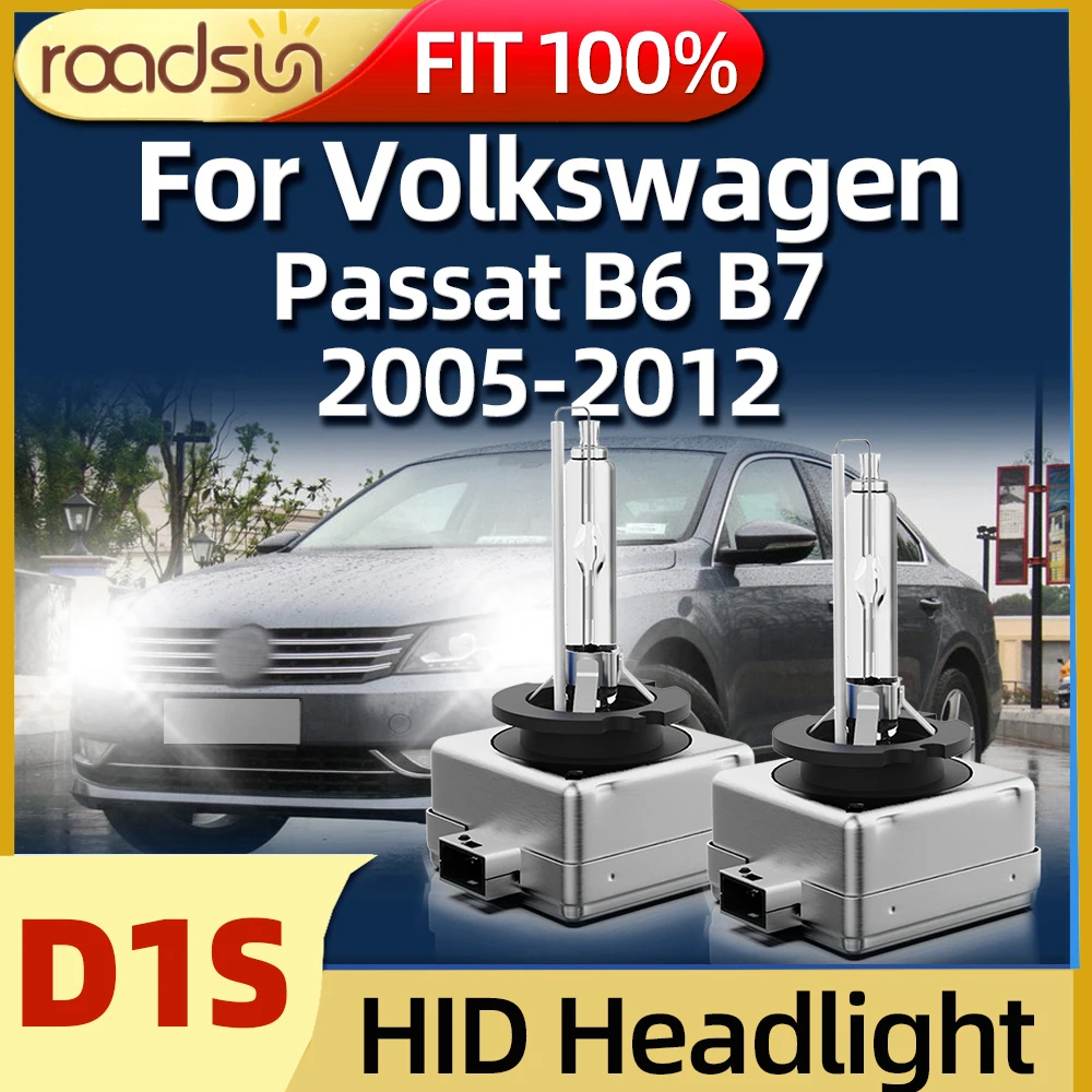 35W HID Xenon Lamp D1S Reflektor samochodowy 6000K Auto Światło Do Volkswagen Passat B6 B7 2005 2006 2007 2008 2009 2010 2011 2012