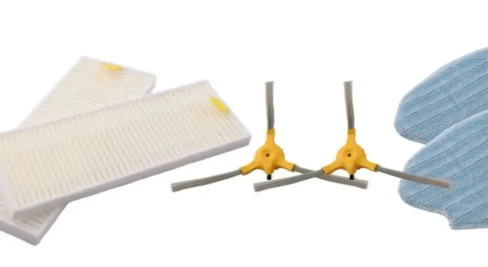Side Brush Filter Mop Cloth Set For MEDION MD 20041 For S12 SW MD 19601 Robot Vacuum Cleaner Deep Corner Cleaning Replacement