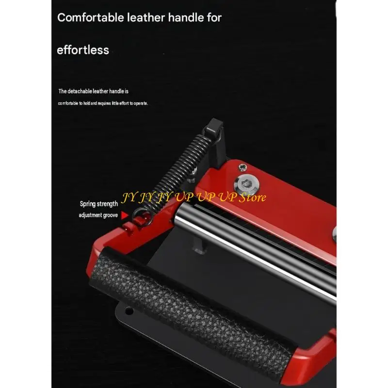 Variable-Depth Leather Skiver Machine with Steel Components for Border Trimming and Preparing Joining Sections by Hand