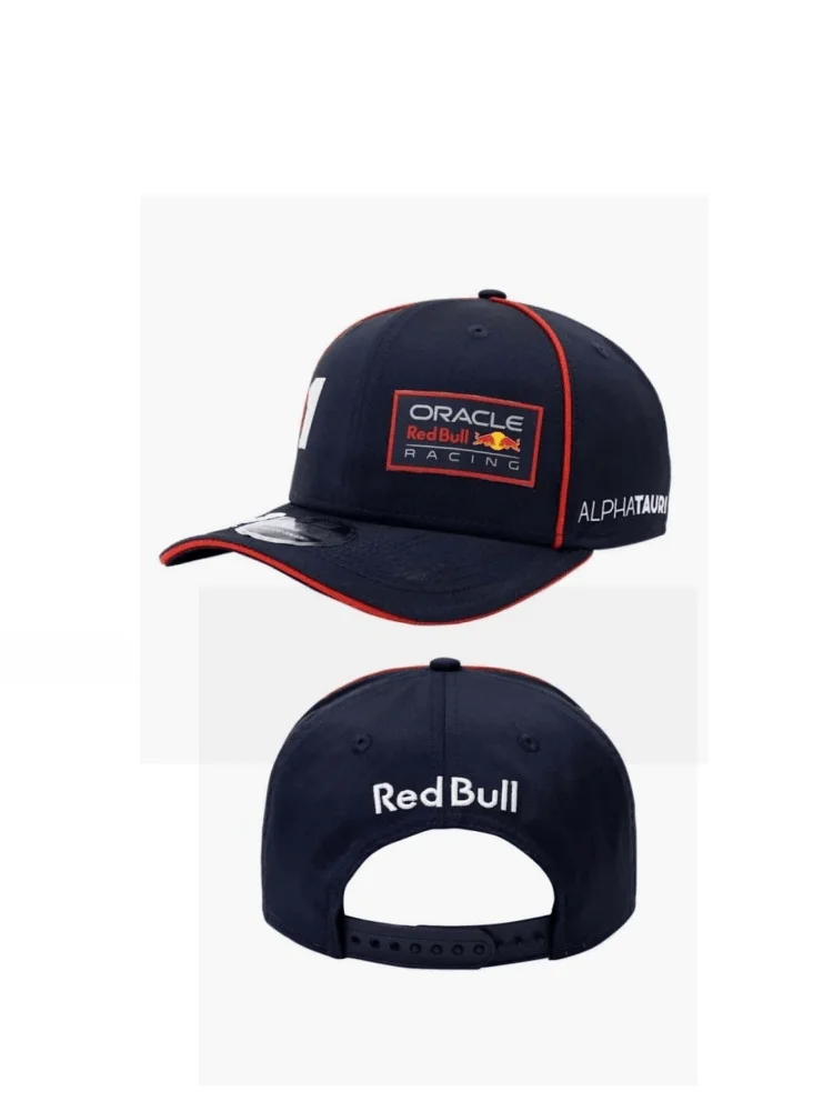 AliExpress 2025 New Red Bull Racing Team Racing Hat Baseball Duck Hat Tongue Bent Edge Kart Driver Fan Hat