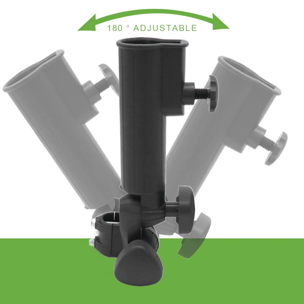 Umbrella Storage Stand Multifunction Trolley Umbrella Holder Adjustable Angle Umbrella Mounting Device for Bike Cart Baby Pram