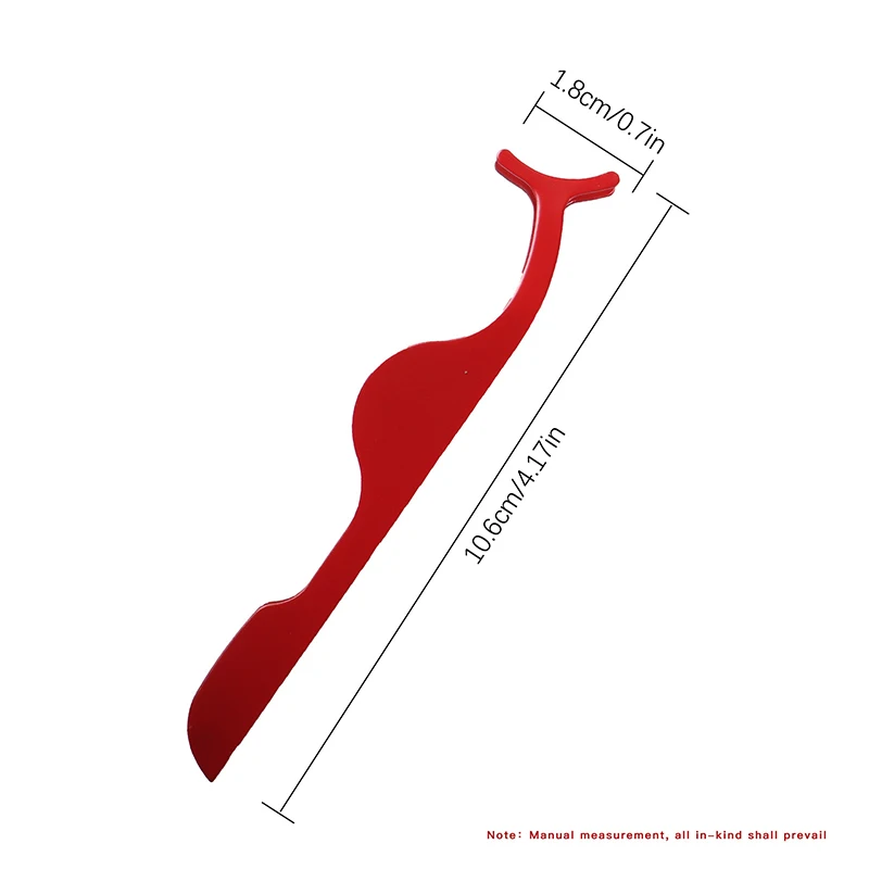 스테인리스 스틸 인조 속눈썹 트위저 어플리케이터, 속눈썹 익스텐션, 컬러 니퍼 클립 클램프, 메이크업 도구, 1 개