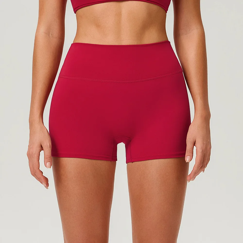 Summer Sports Shorts Women Buttock Lift Leggings Women Running Cycling Shorts Slim Fit Workout Shorts High Waist Yoga Shorts