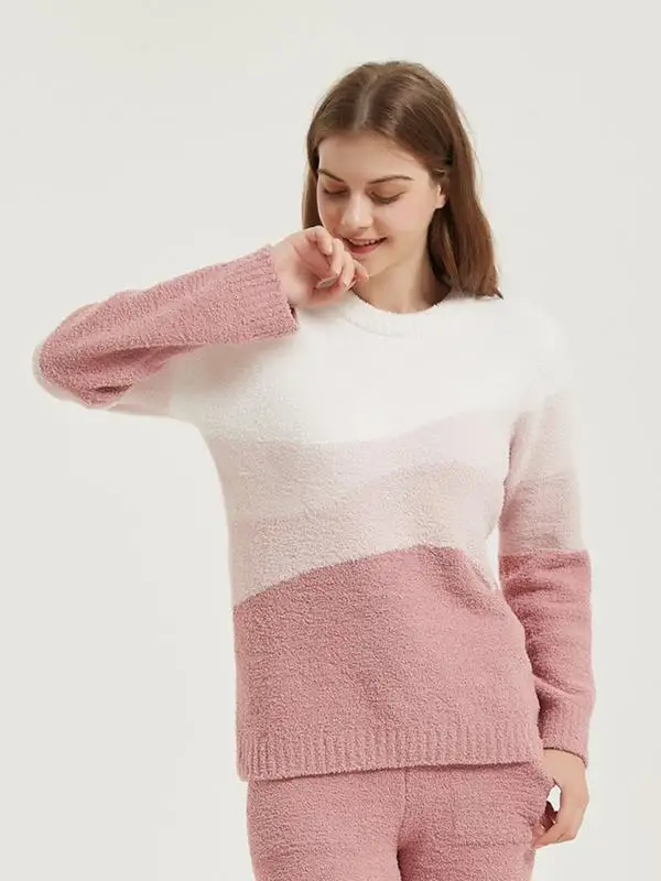 ensemble-de-vetements-de-nuit-a-manches-longues-epaissies-pour-hommes-et-femmes-en-polaire-mi-epaisse-chaud-col-rond-style-decontracte-pour-la-maison