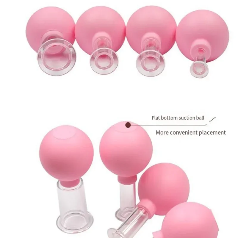 Afslanken Gezicht Sucker Zuignap Vacuüm Cupping Pot Cellulite Massager Voor Schoonheid Facial Eye Chineses Cupping Acupunctuur