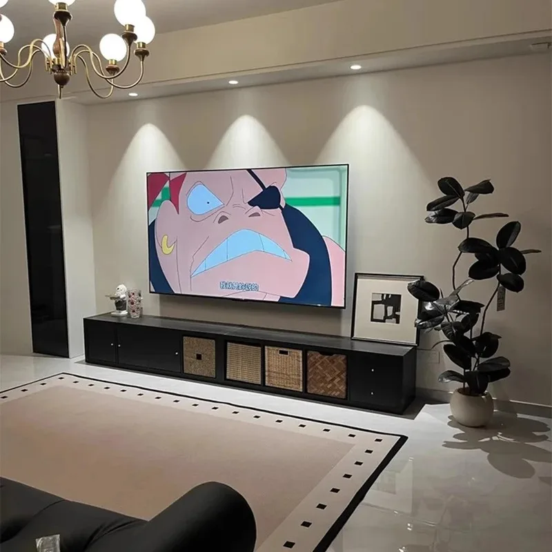 

Fashion Aesthetic Tv Stand Unique Creative Safe Design Nordic Glam Tv Stand Premium Space saving Rack Muebles Salon Furniture