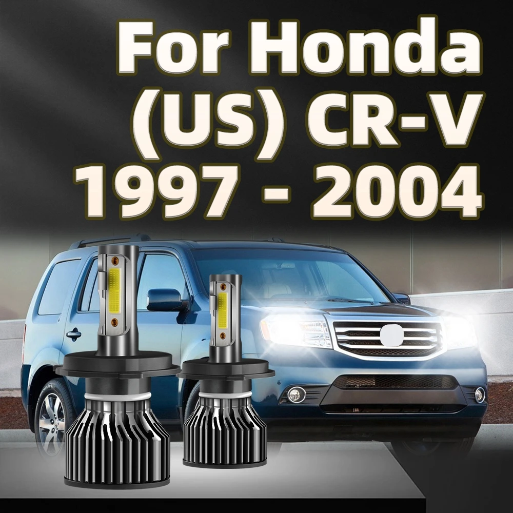 

LED H4 30000LM Car Bulb Turbo Lamps 6000K White Plug&play For Honda (US) CRV 1997 1998 1999 2000 2001 2002 2003 2004