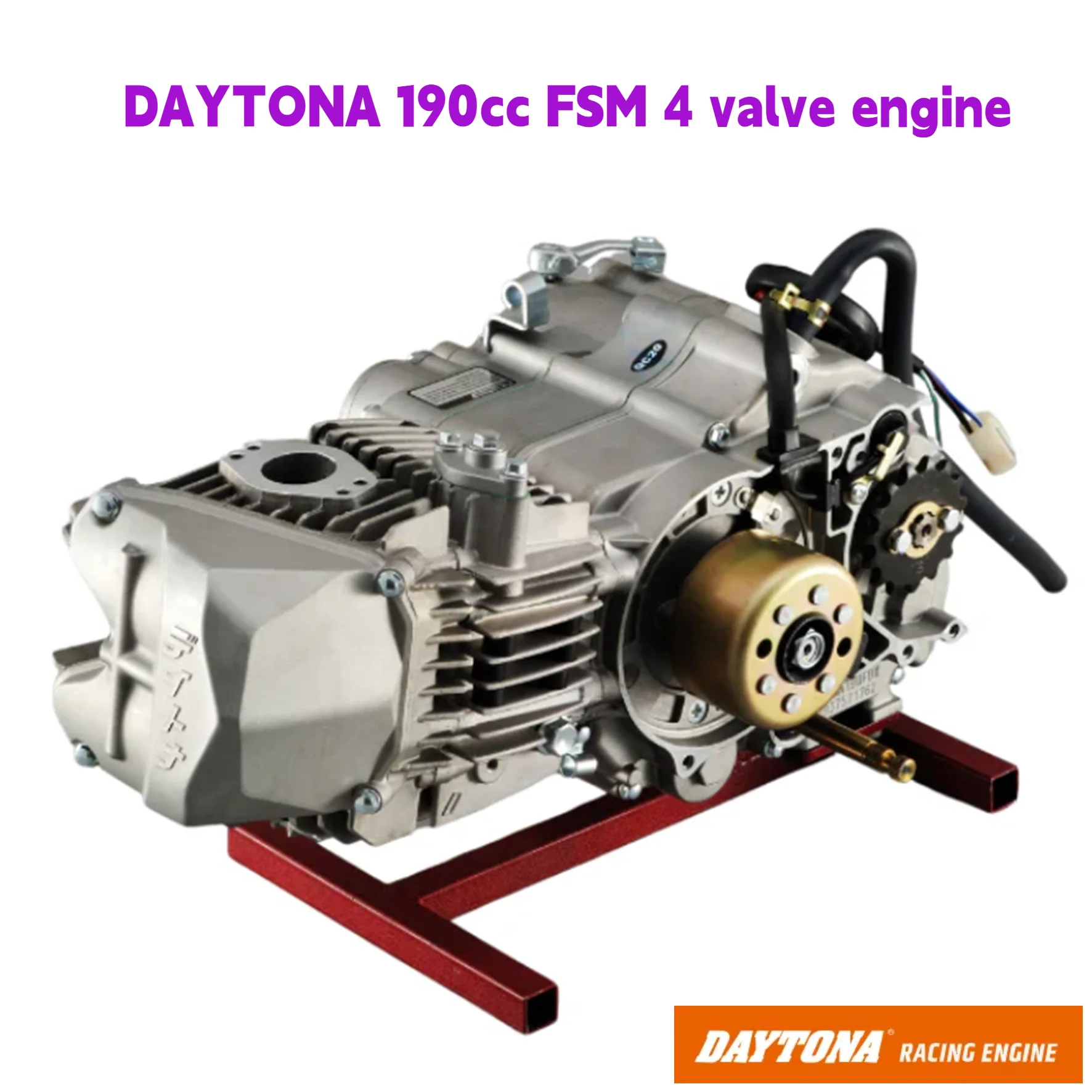 

Двигатель DAYTONA 190cc FSM 4-клапанный двигатель для GY6 Pit Dirt Bike Karts Мотокросс Мотоцикл Модификация 4-тактный двигатель
